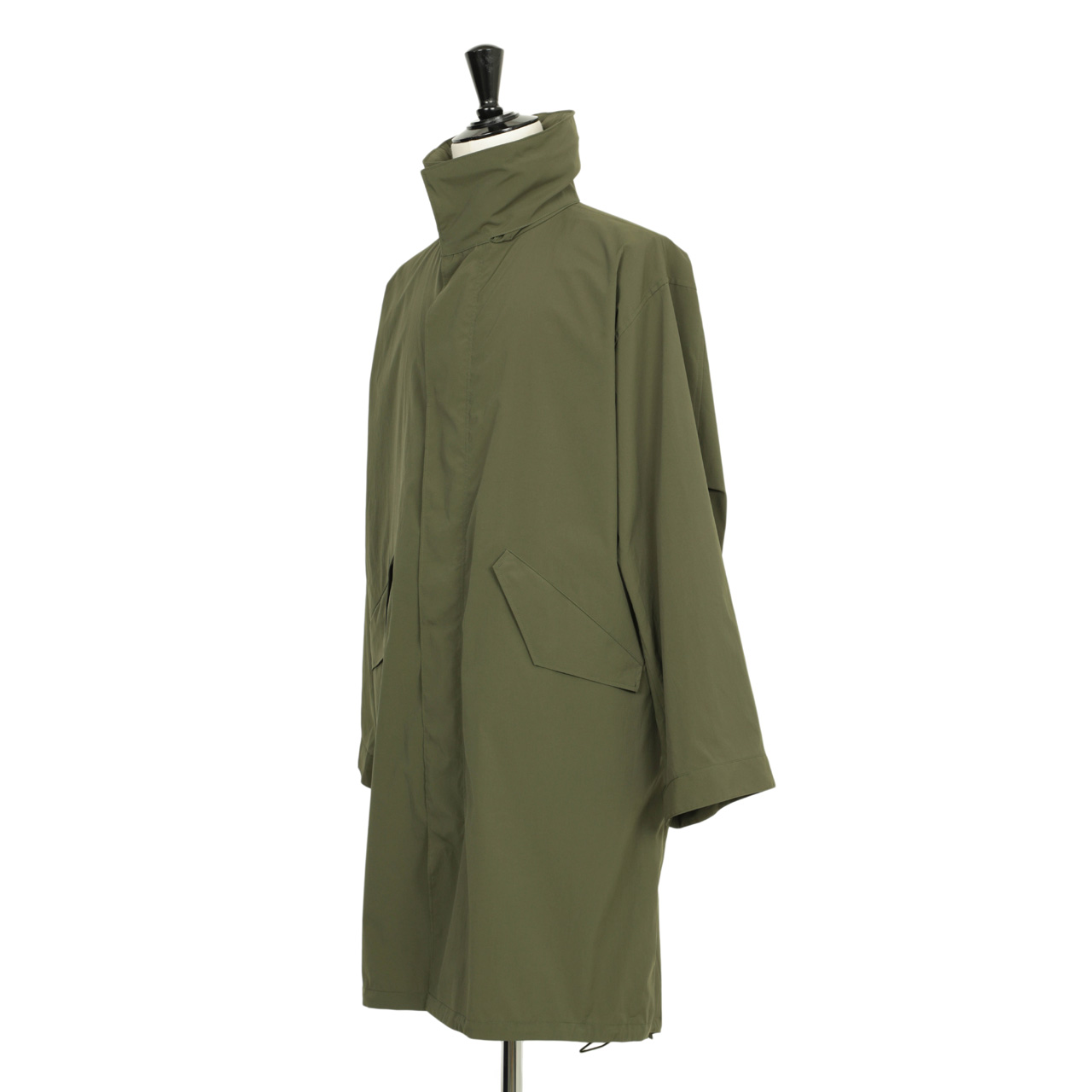 ES:S エス メンズ モッズコート パーカー ロング丈 ポリエステル